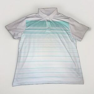 Under Armour Mens Polo Shirt Double Extra Large (2XL) Multicolor Golf Prep